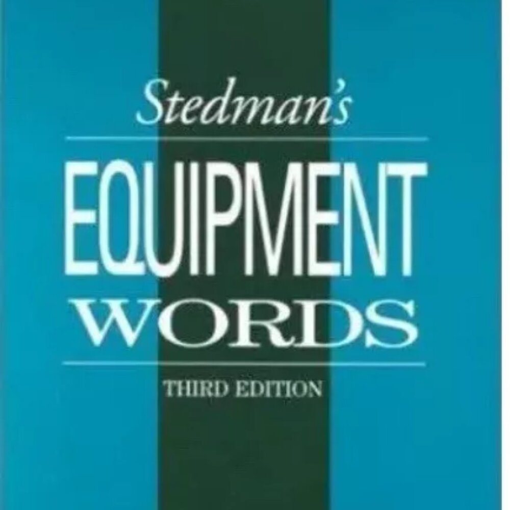 Stedman's Equipment Words by Stedman's Catherine S. Baxter Paperback #0781727030